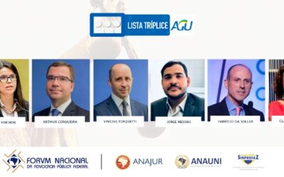 LISTA SÊXTUPLA: DIVULGADA A COMPOSIÇÃO DA LISTA SÊXTUPLA PARA O CARGO DE AGU