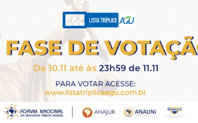 LISTA SÊXTUPLA: SEGUNDA FASE DA VOTAÇÃO COMEÇA NESTA QUINTA-FEIRA, DIA 10.
