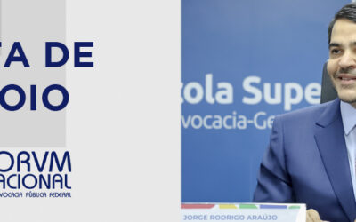 NOTA DE APOIO
